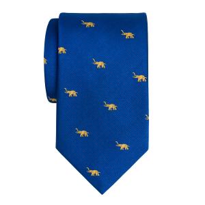 Gold on Royal Elephant Motif Tie