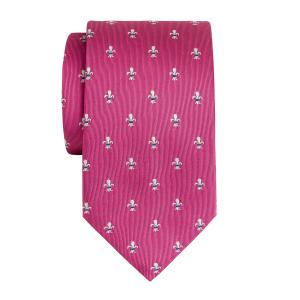 Pink Fleur-de-Lys Tie