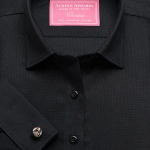 Black Royal Oxford Women's Shirt Available in Six Styles