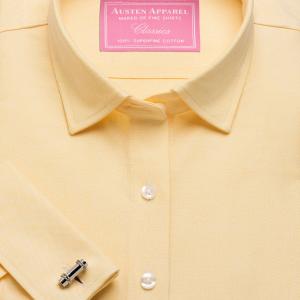 Yellow Hyde Park Oxford Women's Shirt Available in Six Styles